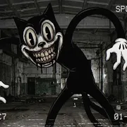 Cartoon Cat Scary