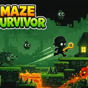 Maze Survivor   Platform Adventure Game